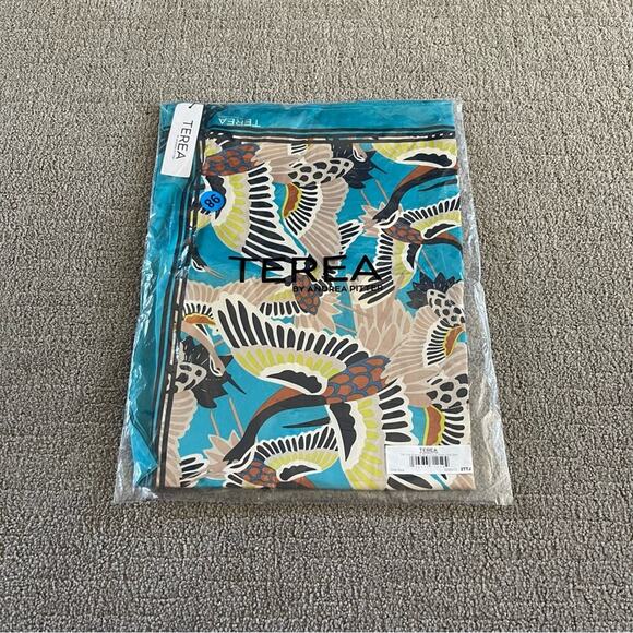 Terea Colorful Bird Pattern Oversized Scarf Nee - Picture 2 of 5